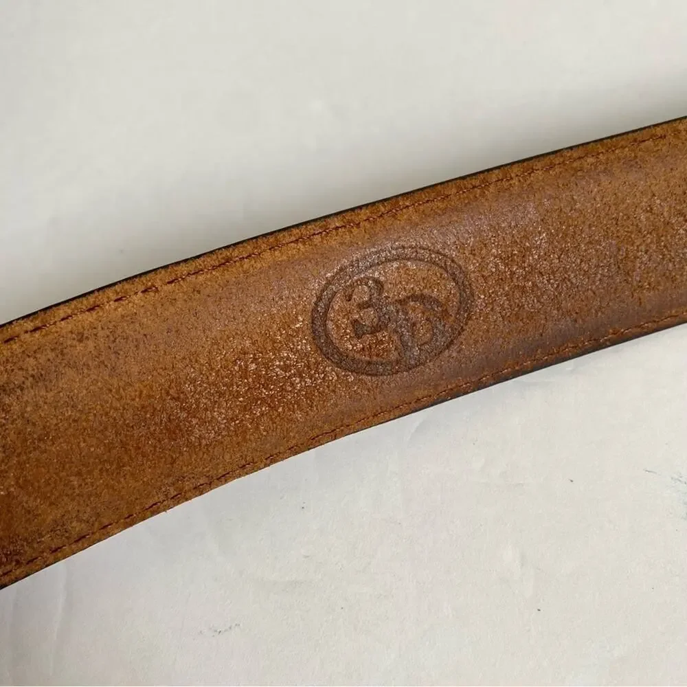 Vintage brown leather